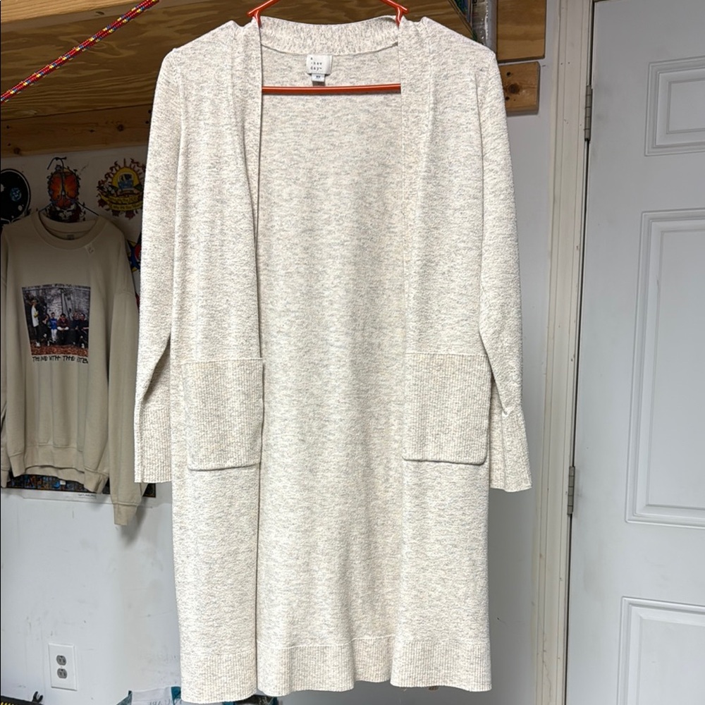 A new day duster cardigan
